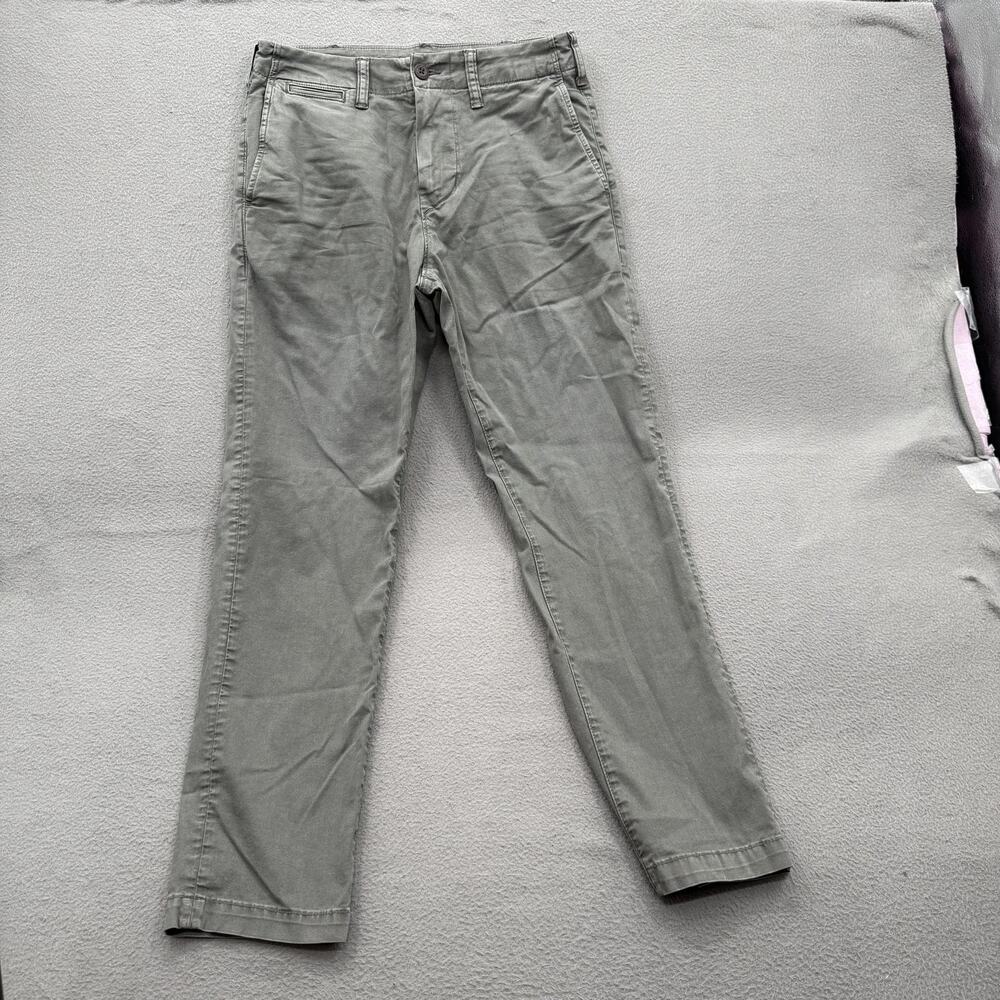 American Eagle Outfitters Pants Mens 29x30 Green Next‎ Level Flex Chino Stretch